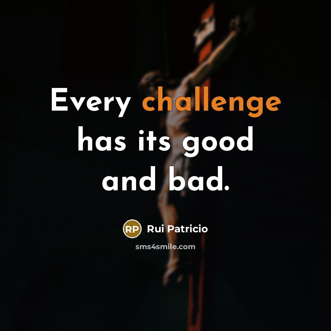 “Every challenge has its good and bad.…” quote by Rui Patricio