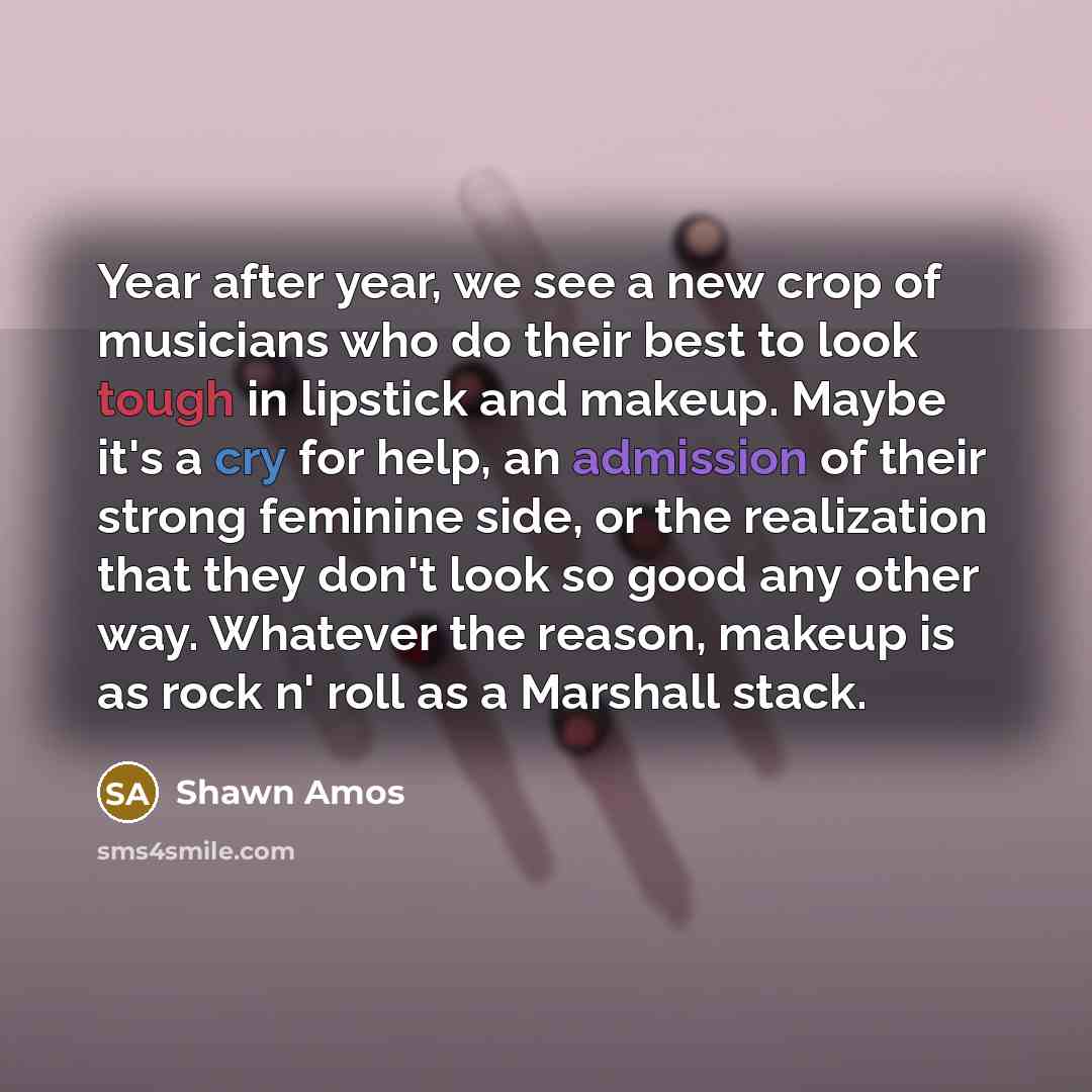 “Year after year, we see a new crop of musicians…” quote by Shawn Amos