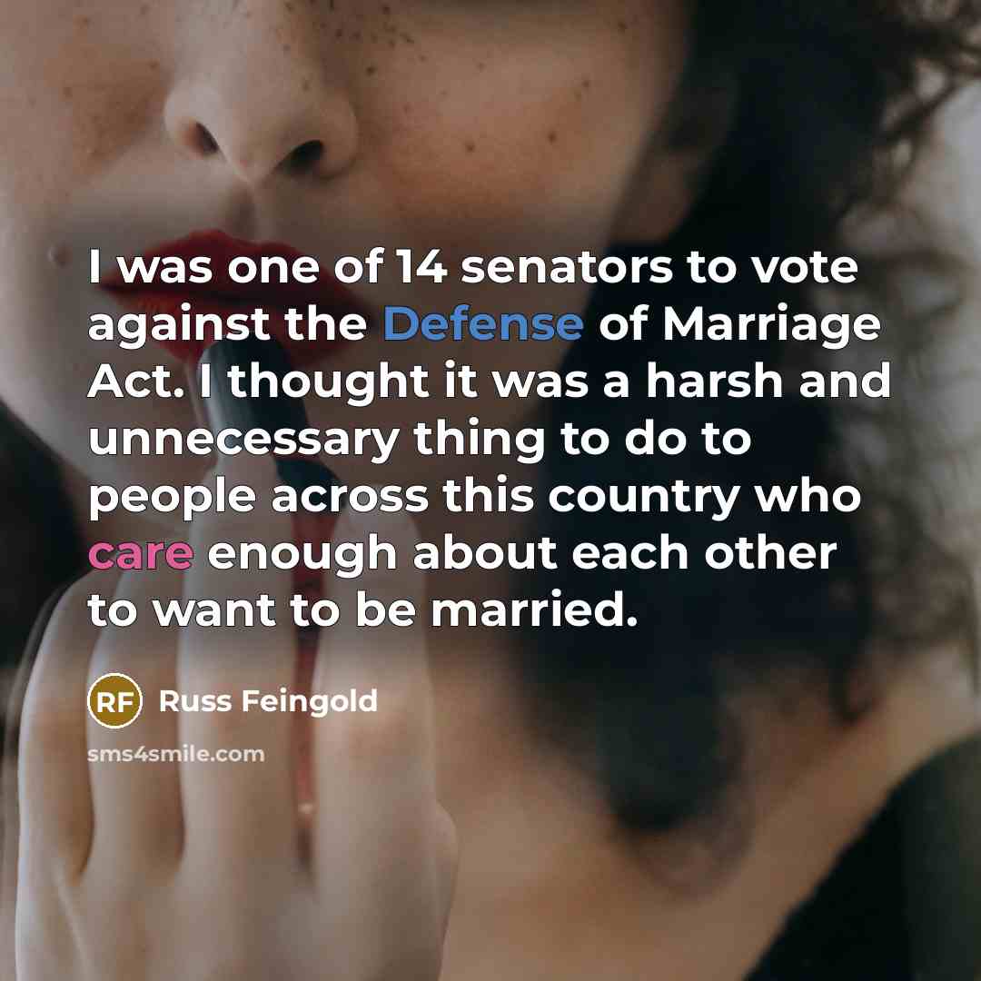 “I was one of 14 senators to vote against the…” quote by Russ Feingold