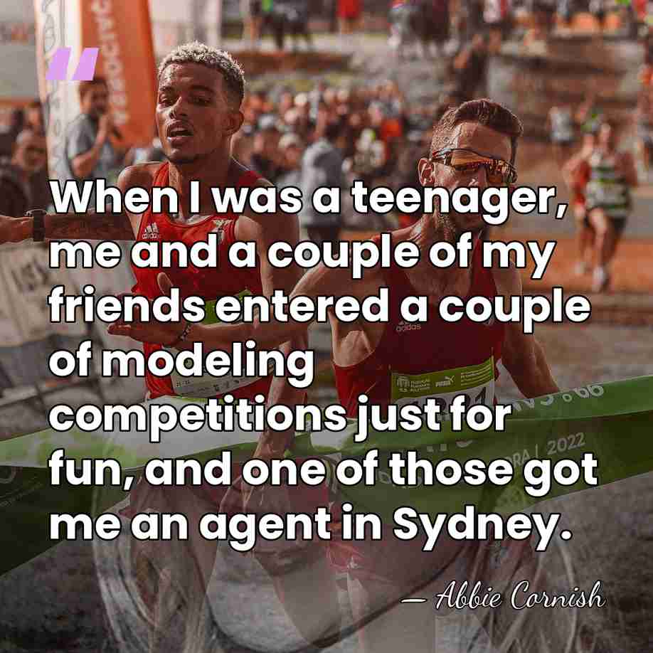 When I was a teenager, me and a couple of my friends&hellip; - Abbie Cornish