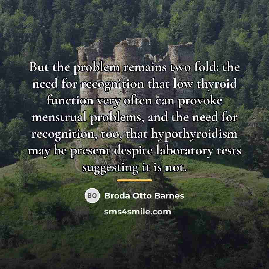 “But the problem remains two fold: the need for recognition…” quote by Broda Otto Barnes