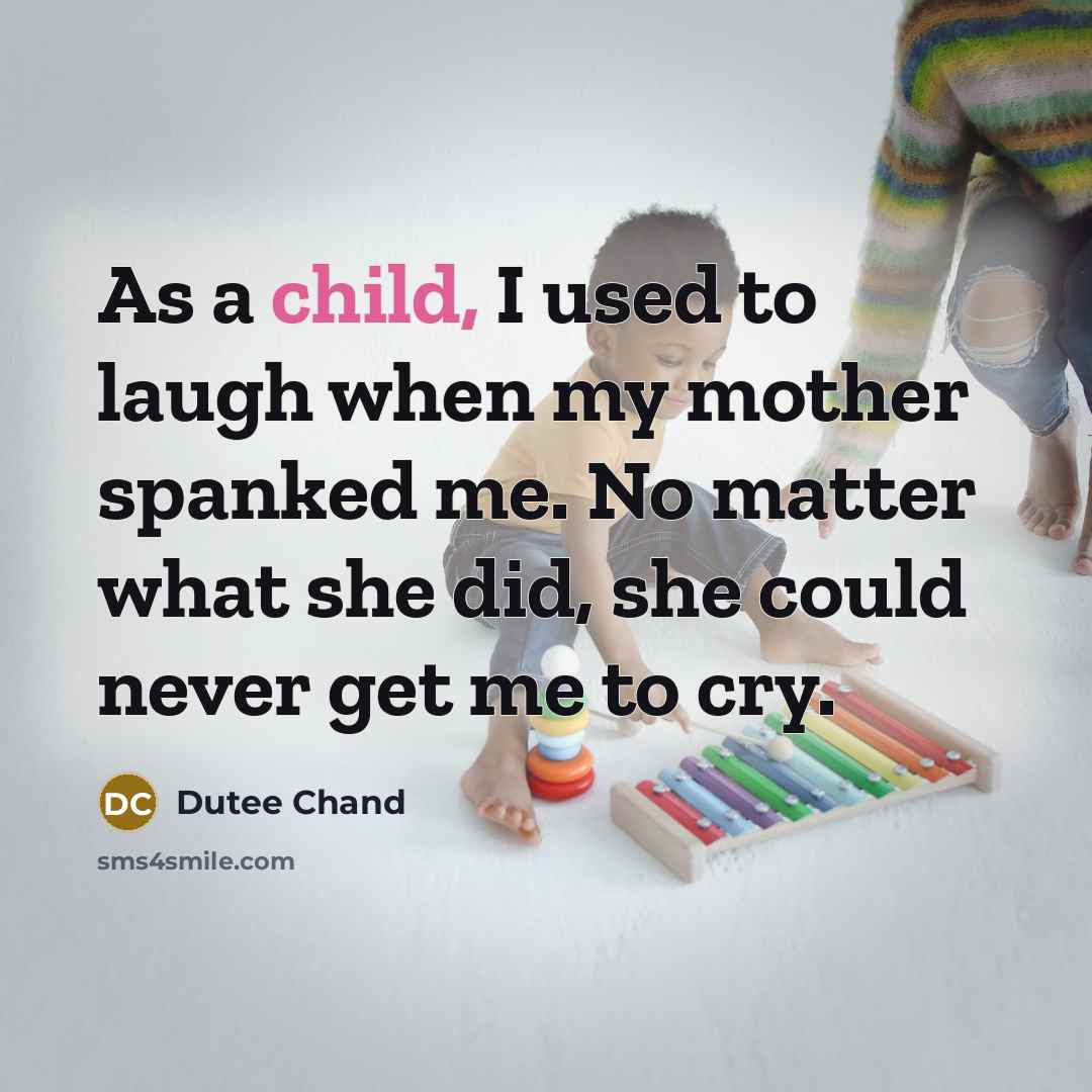 “As a child, I used to laugh when my mother…” quote by Dutee Chand