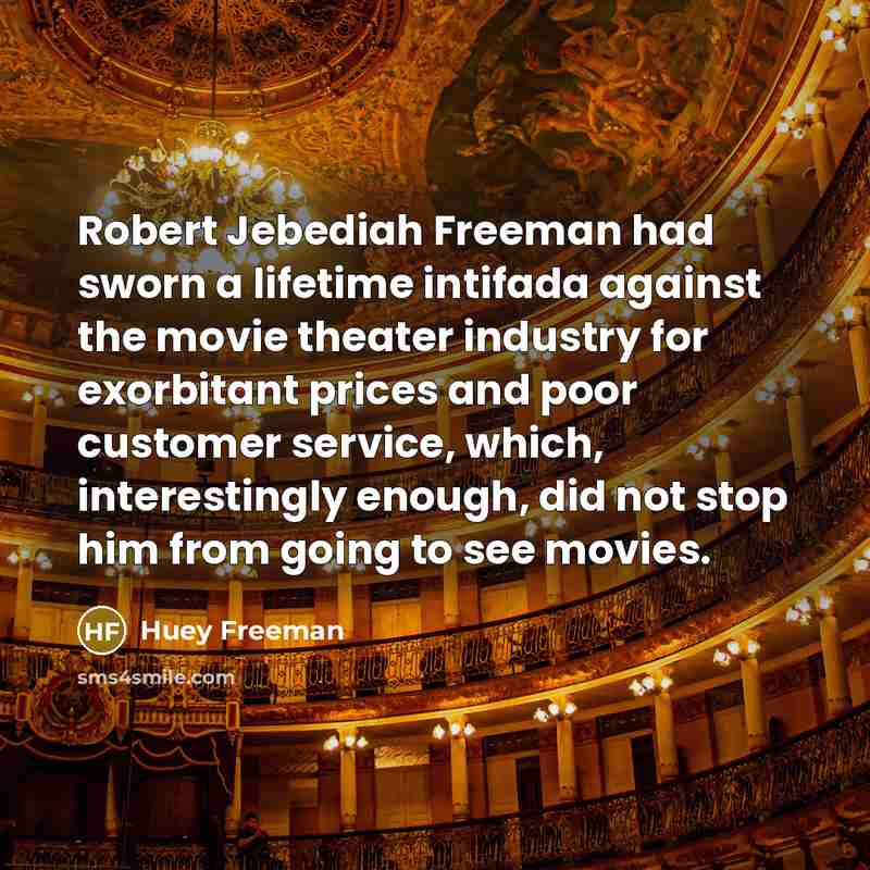 “Robert Jebediah Freeman had sworn a lifetime intifada against the…” quote by Huey Freeman