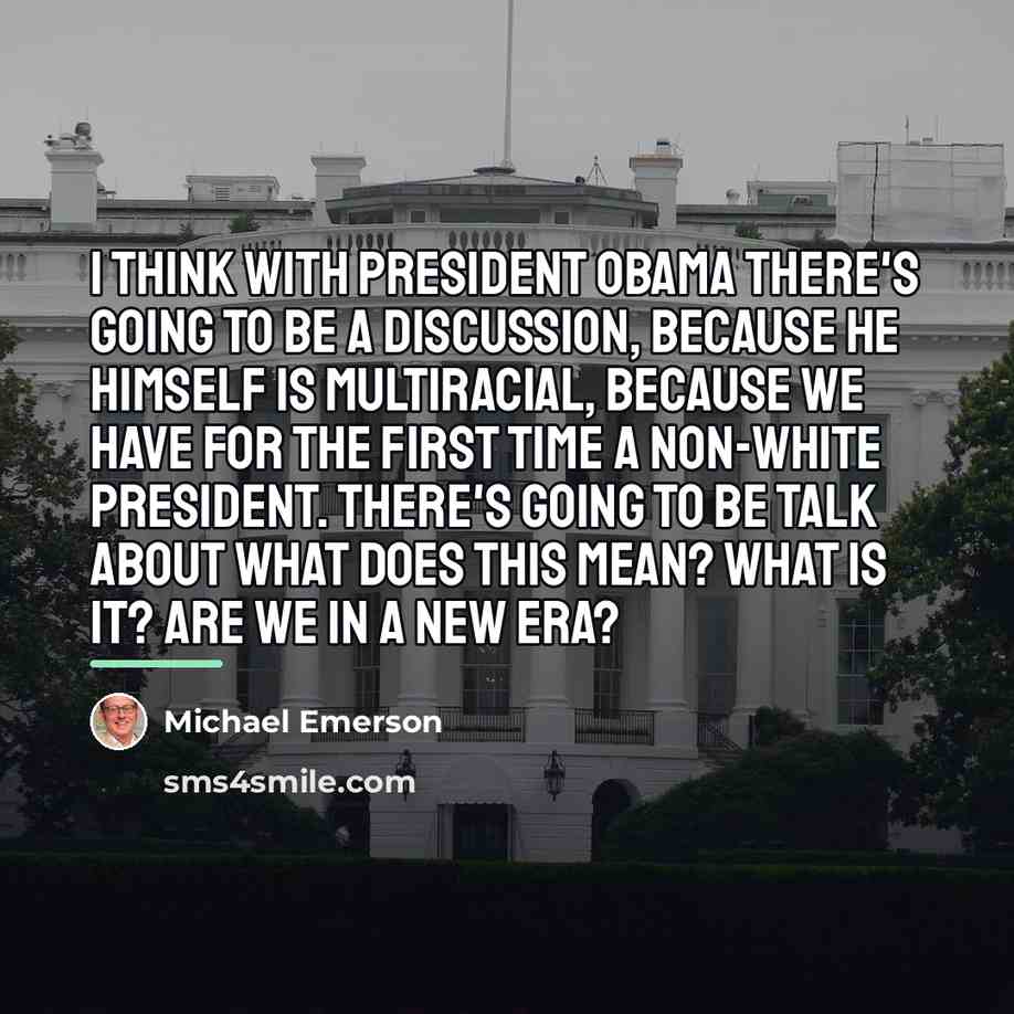 “I think with President Obama there's going to be a…” quote by Michael Emerson