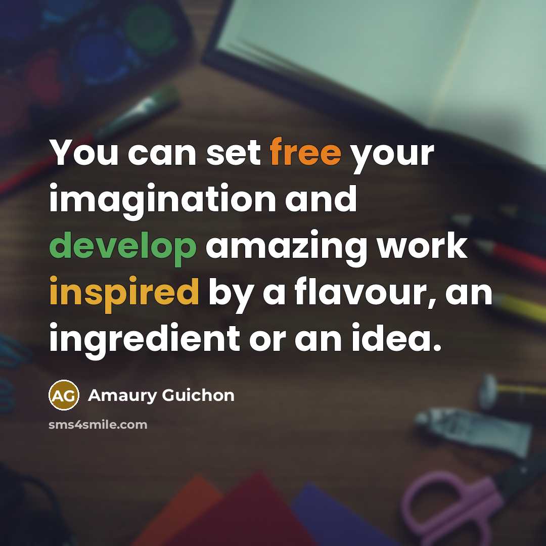 “You can set free your imagination and develop amazing work…” quote by Amaury Guichon