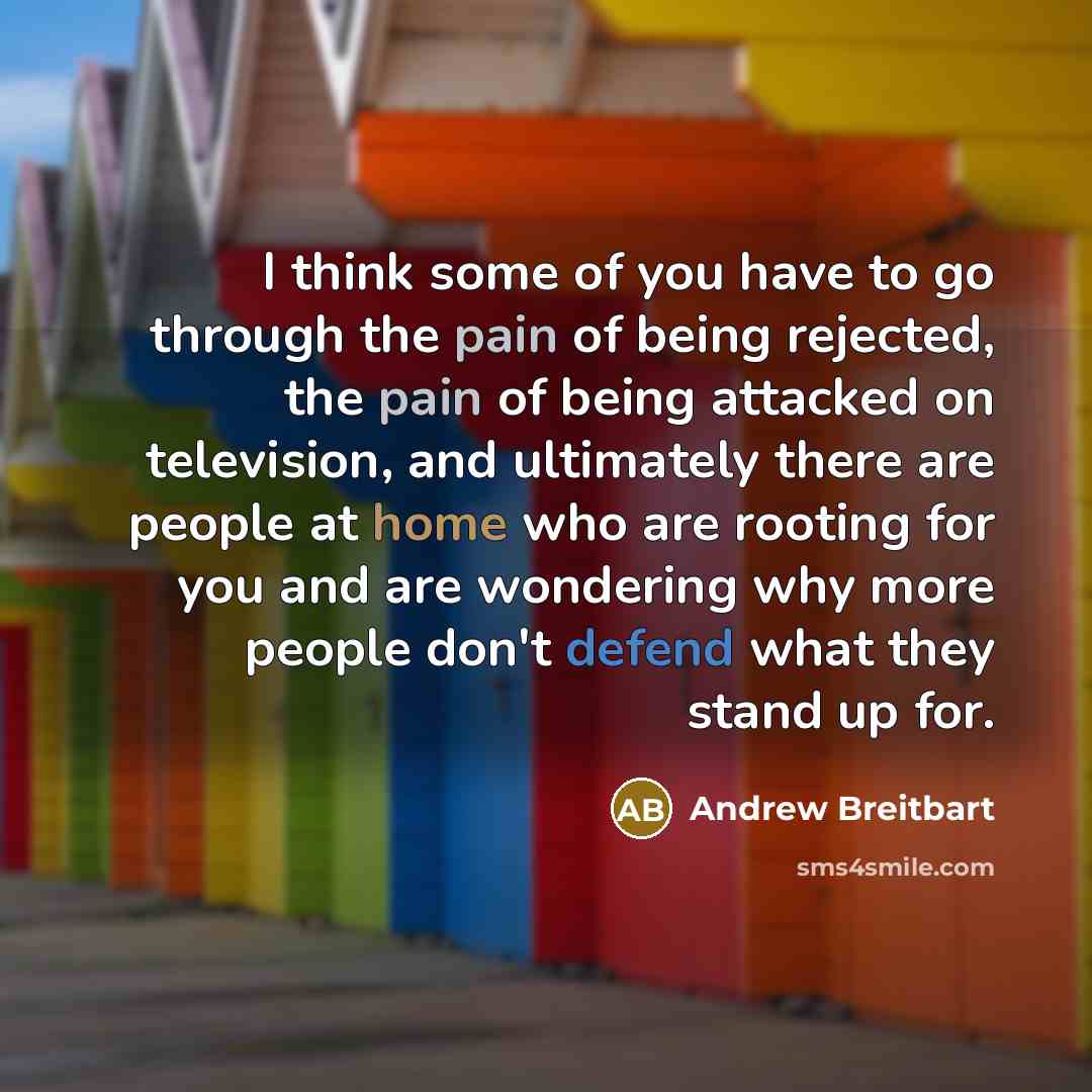 “I think some of you have to go through the…” quote by Andrew Breitbart