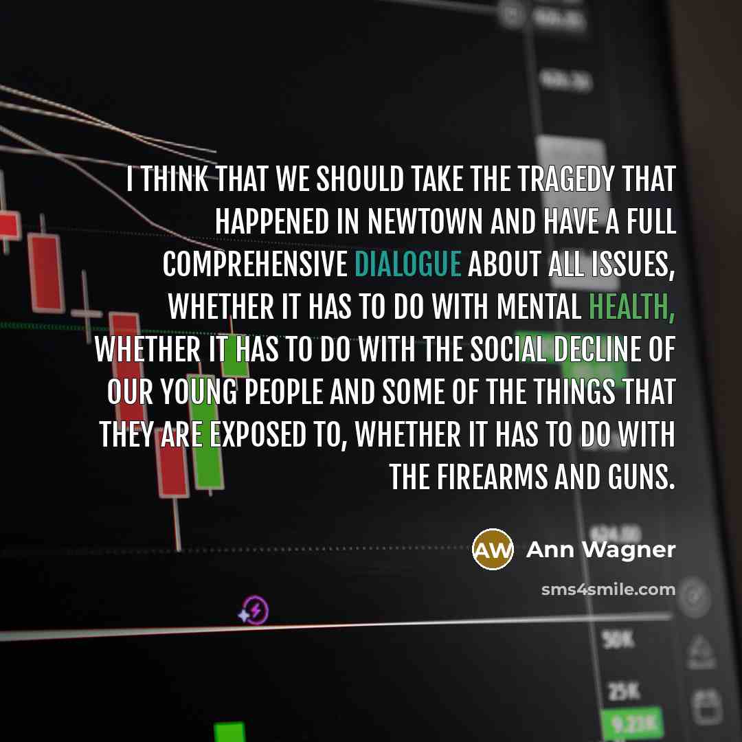 “I think that we should take the tragedy that happened…” quote by Ann Wagner