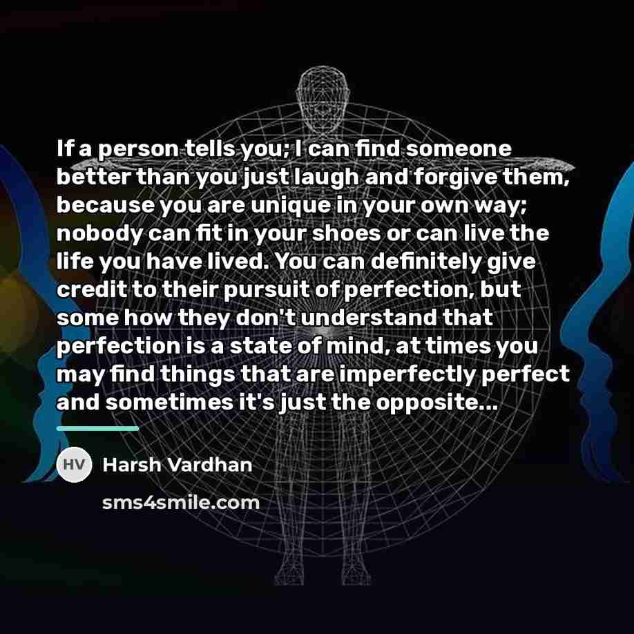 “If a person tells you; I can find someone better…” quote by Harsh Vardhan