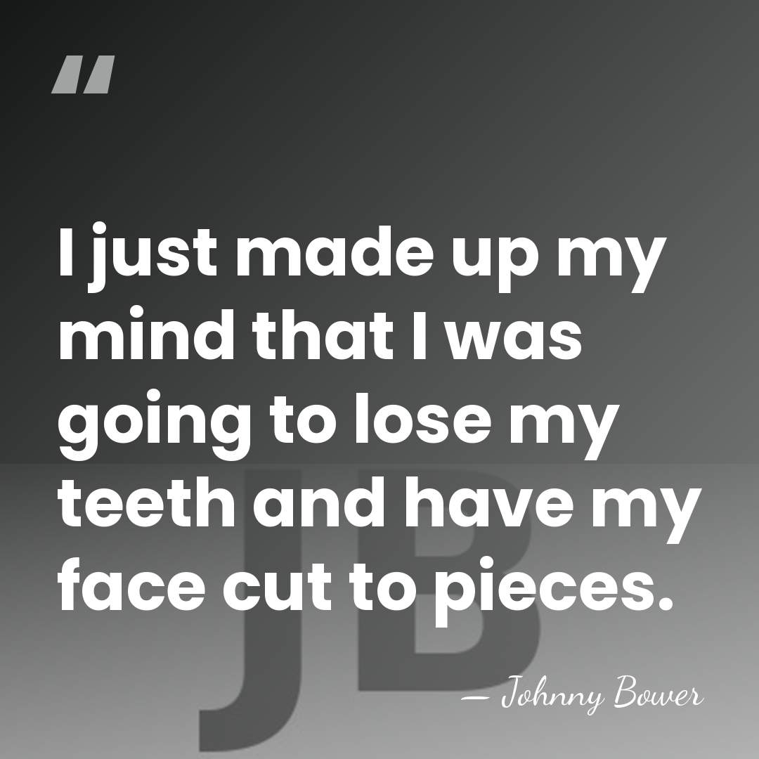 I just made up my mind that I was going to lose&hellip; - Johnny Bower