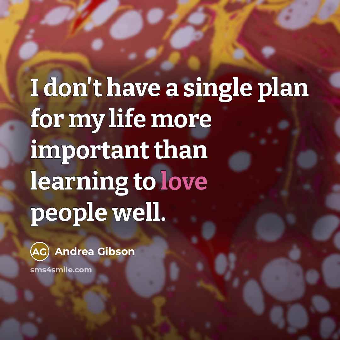 “I don't have a single plan for my life more…” quote by Andrea Gibson