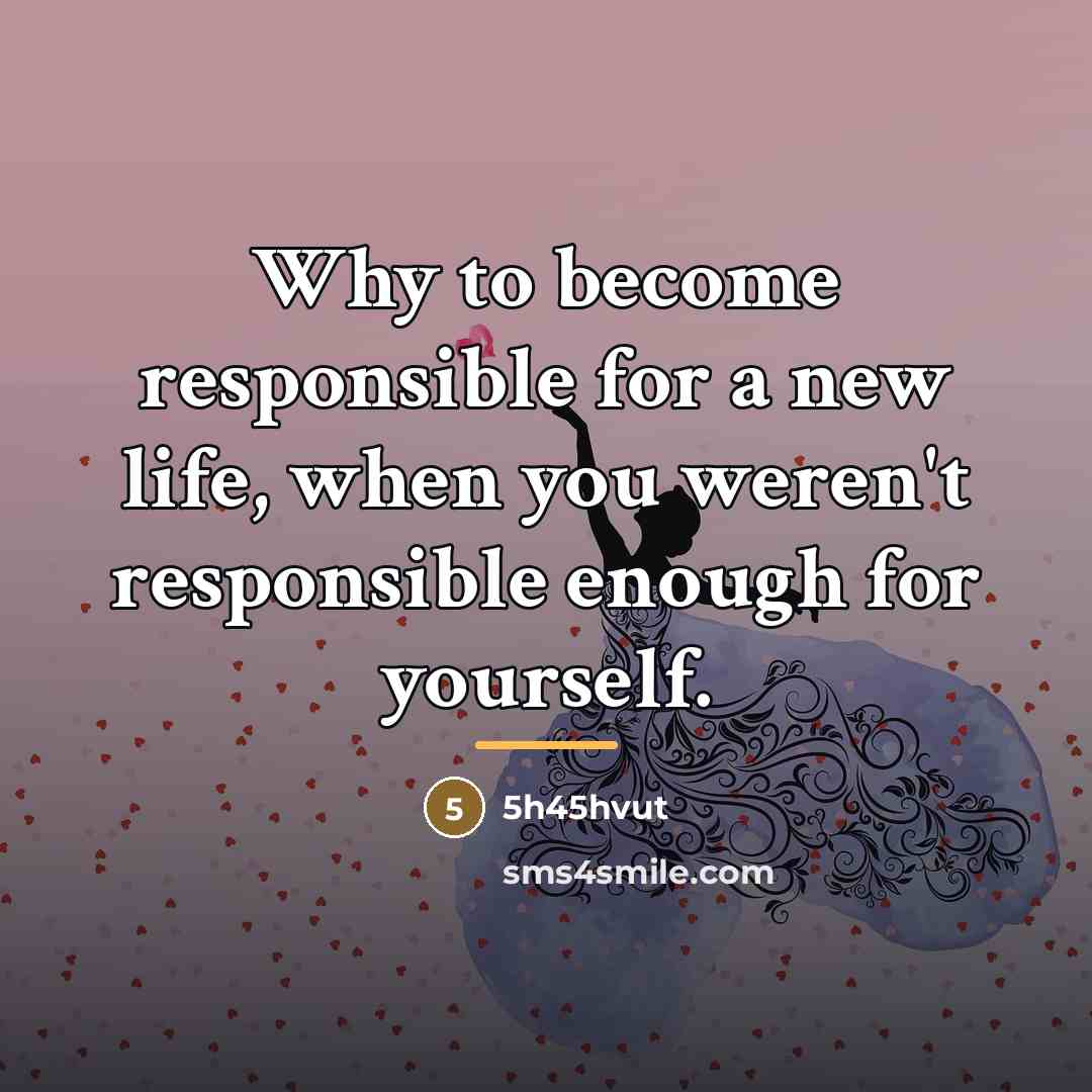 “Why to become responsible for a new life, when you…” quote by 5h45hvut