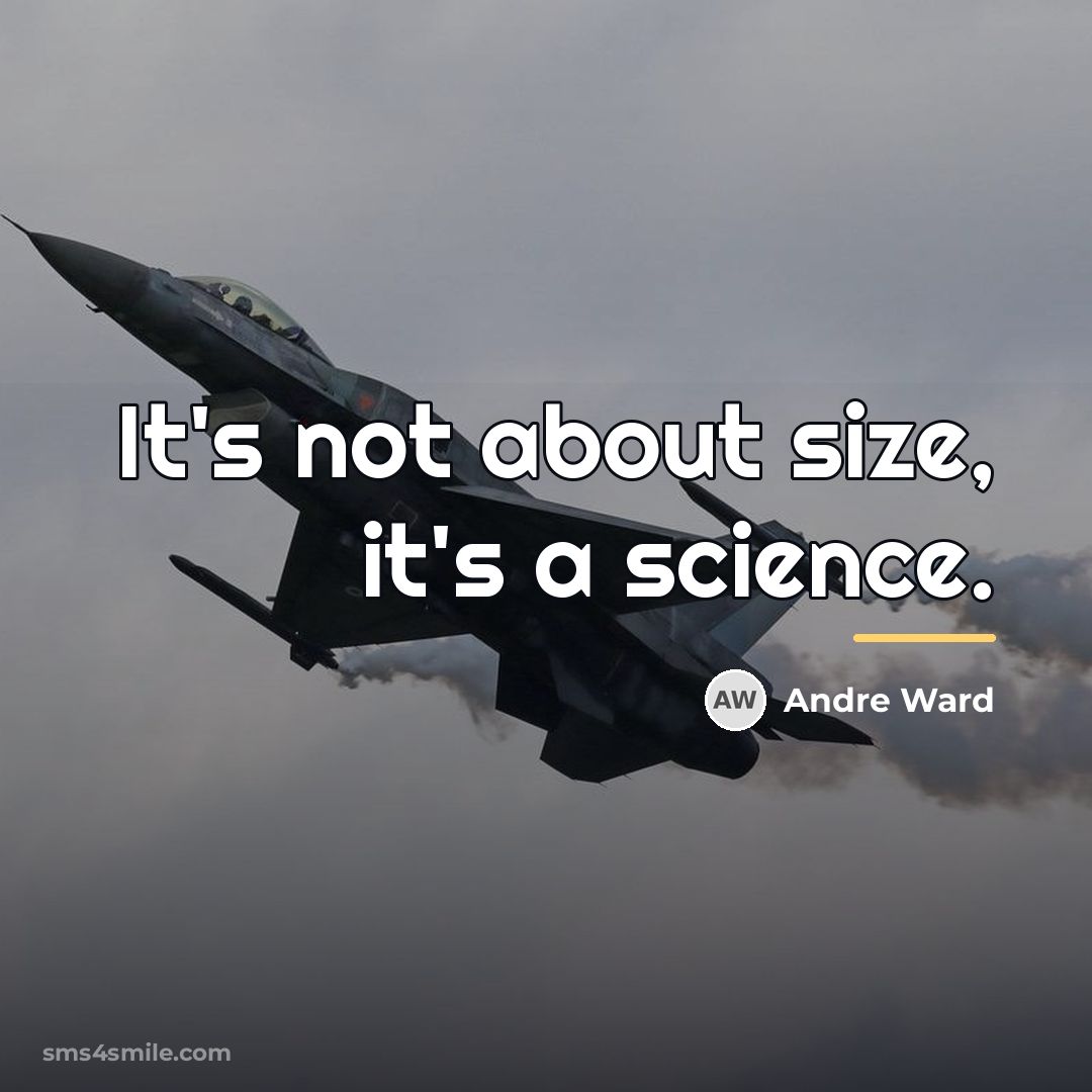 “It's not about size, it's a science.…” quote by Andre Ward