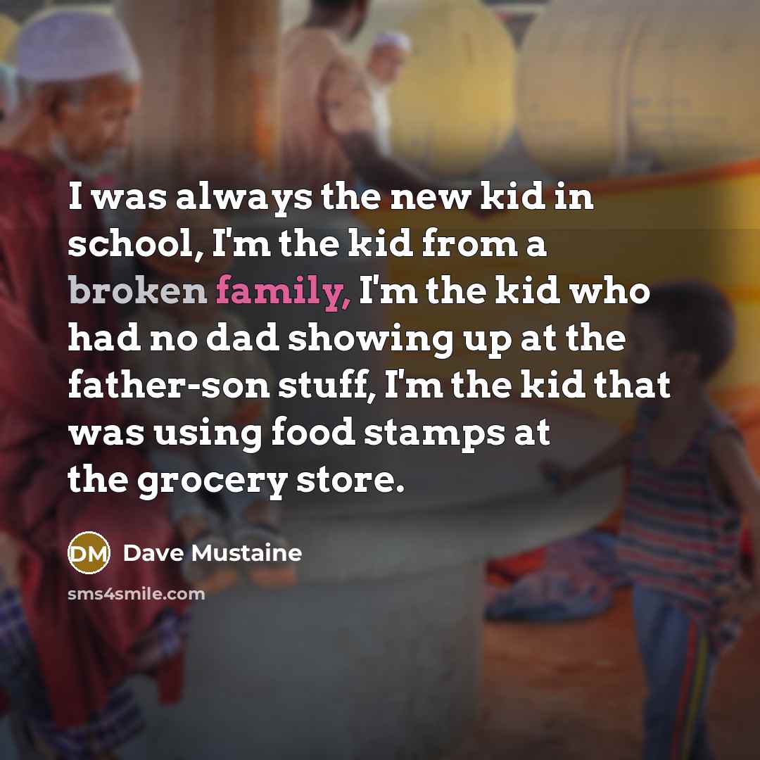 “I was always the new kid in school, I'm the…” quote by Dave Mustaine