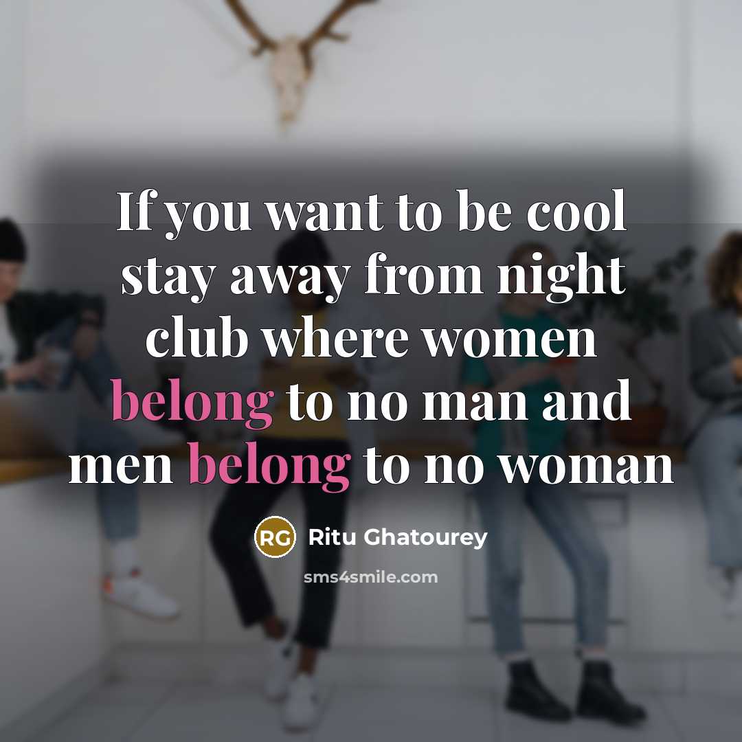 “If you want to be cool stay away from night…” quote by Ritu Ghatourey
