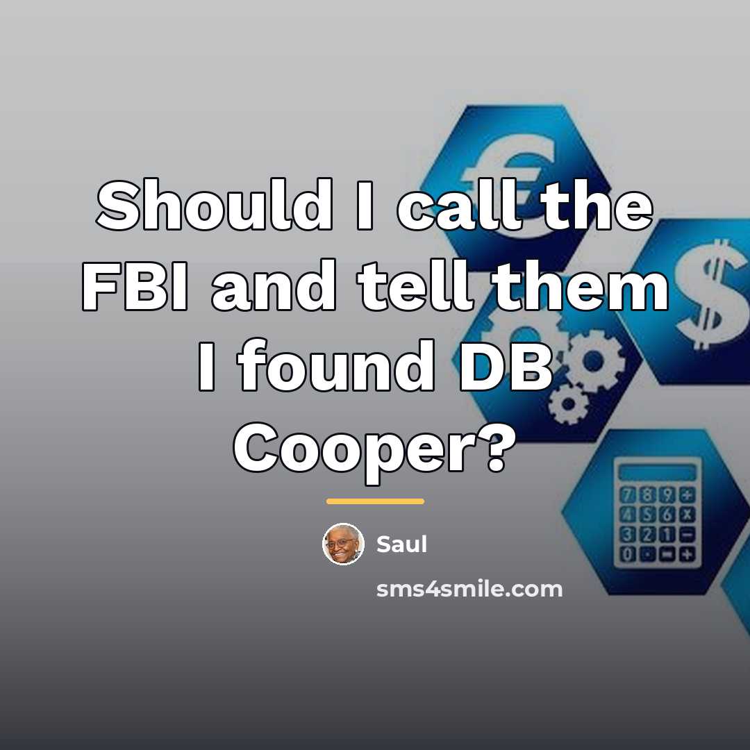 “Should I call the FBI and tell them I found…” quote by Saul