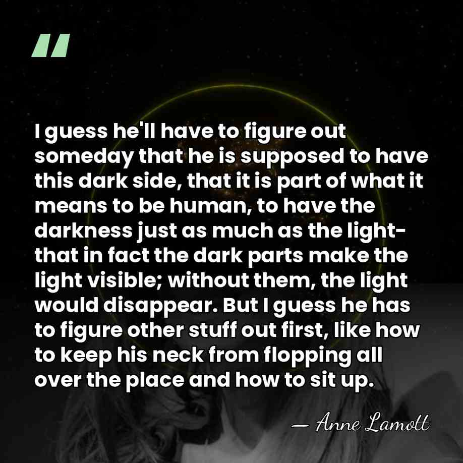 I guess he'll have to figure out someday that he is supposed&hellip; - Anne Lamott