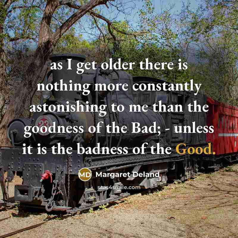 “as I get older there is nothing more constantly astonishing…” quote by Margaret Deland
