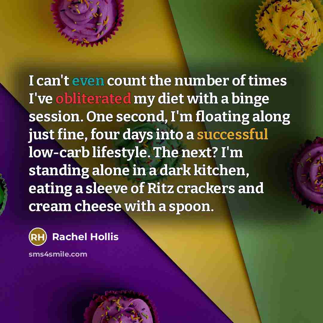 “I can't even count the number of times I've obliterated…” quote by Rachel Hollis