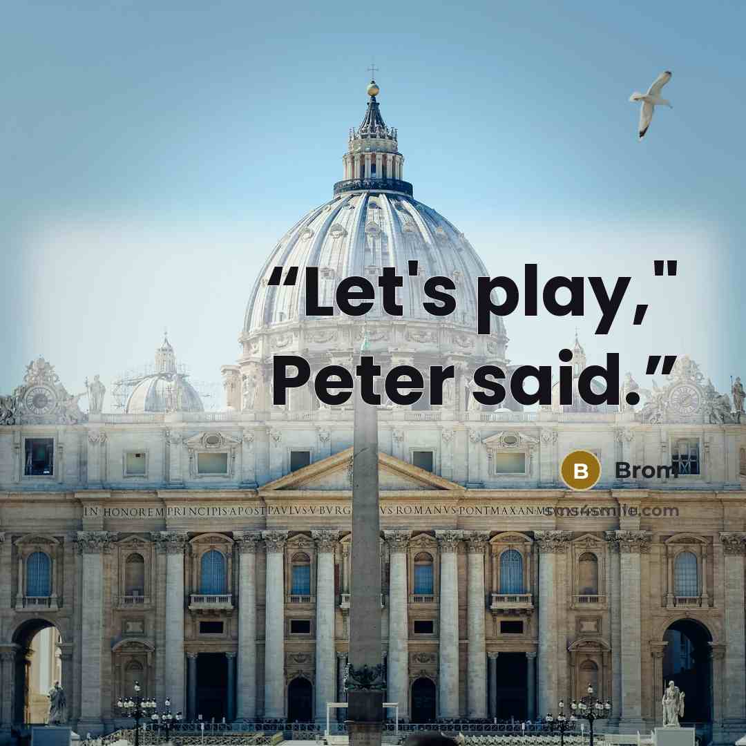“Let's play," Peter said.” quote by Brom
