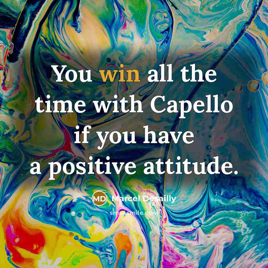 “You win all the time with Capello if you have…” quote by Marcel Desailly