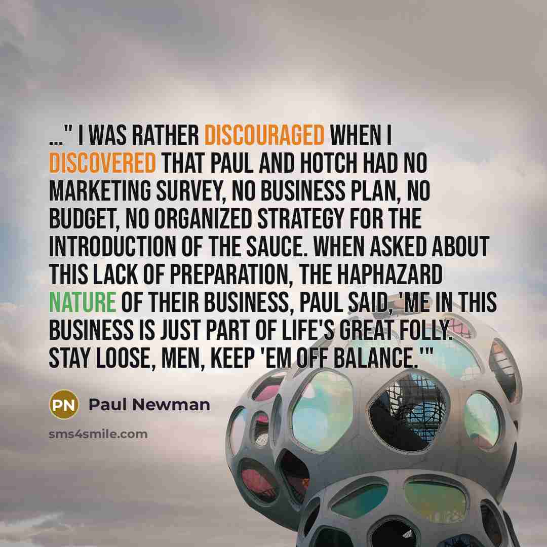 “...." I was rather discouraged when I discovered that Paul…” quote by Paul Newman