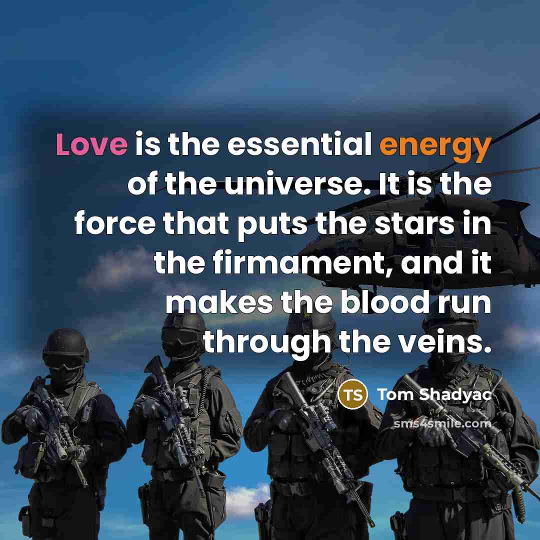 “Love is the essential energy of the universe. It is…” quote by Tom Shadyac