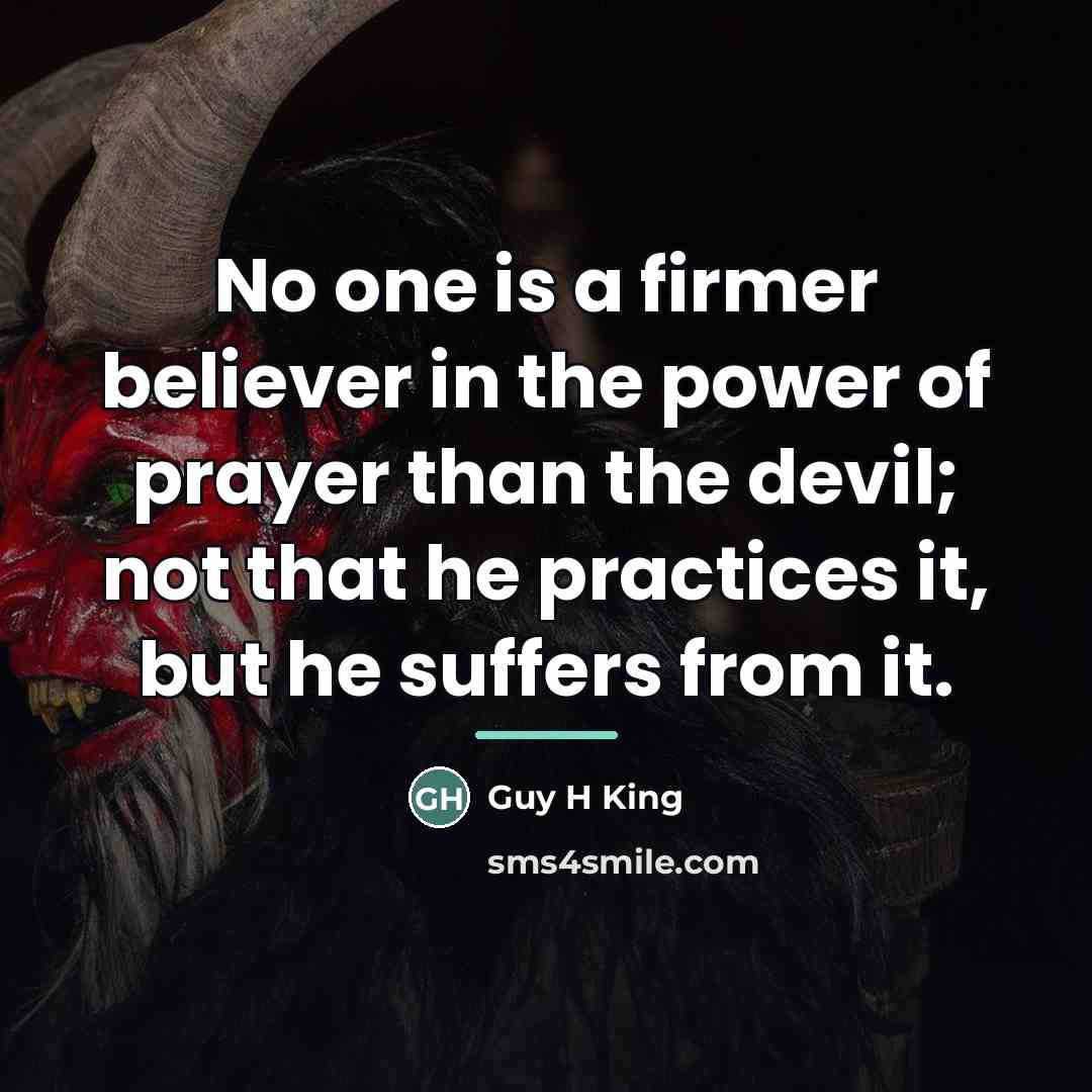 “No one is a firmer believer in the power of…” quote by Guy H. King