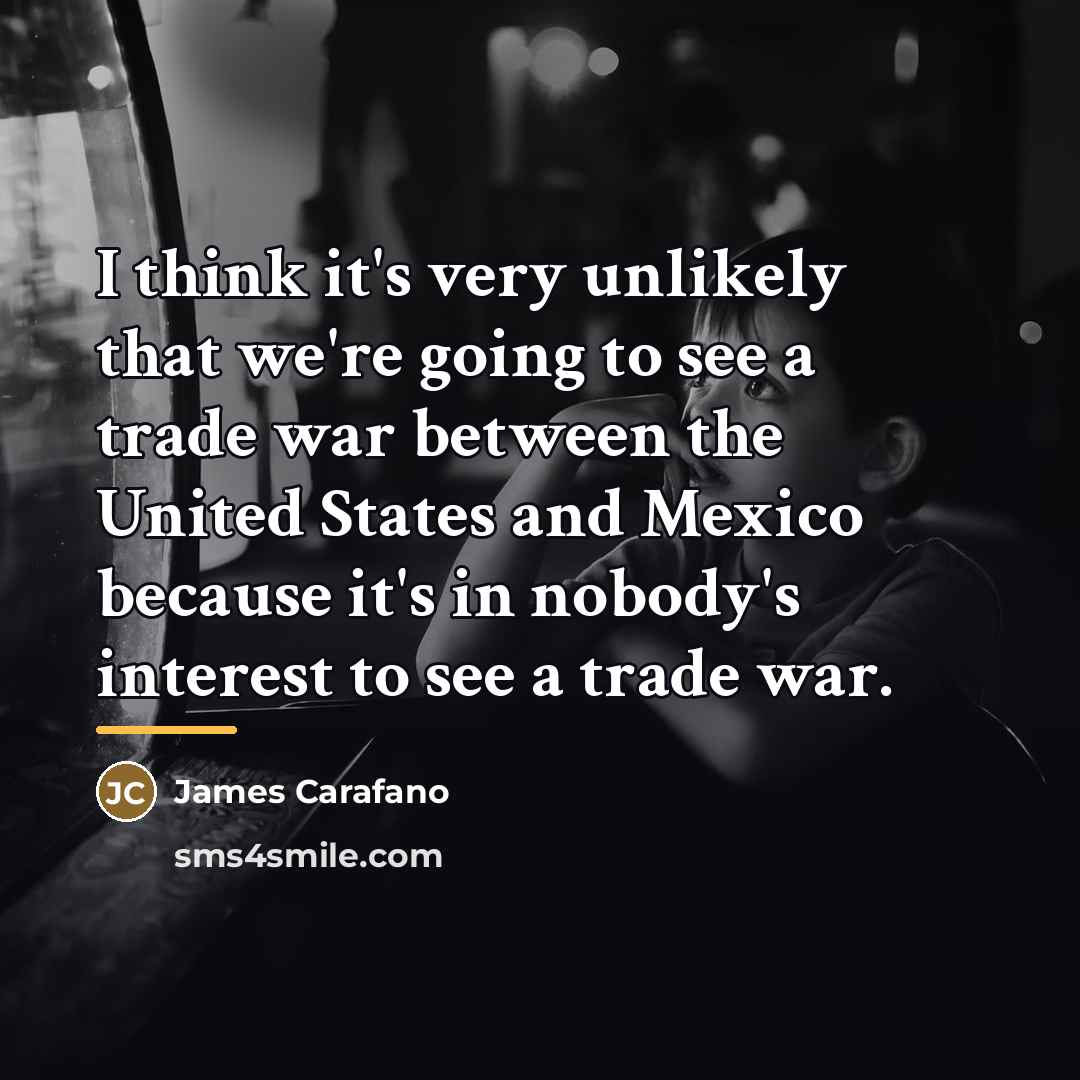 “I think it's very unlikely that we're going to see…” quote by James Carafano