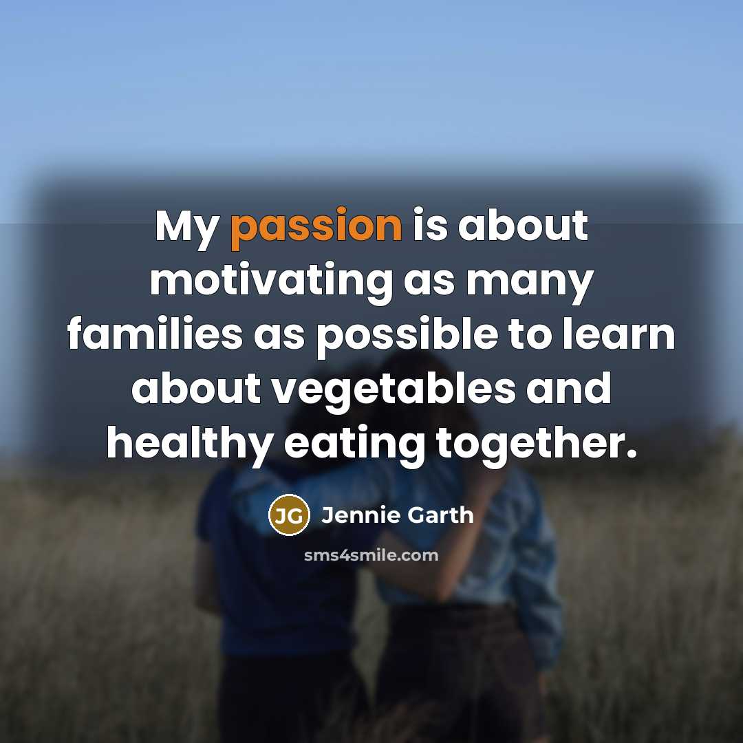 “My passion is about motivating as many families as possible…” quote by Jennie Garth