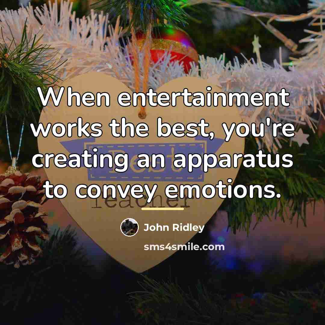 “When entertainment works the best, you're creating an apparatus to…” quote by John Ridley