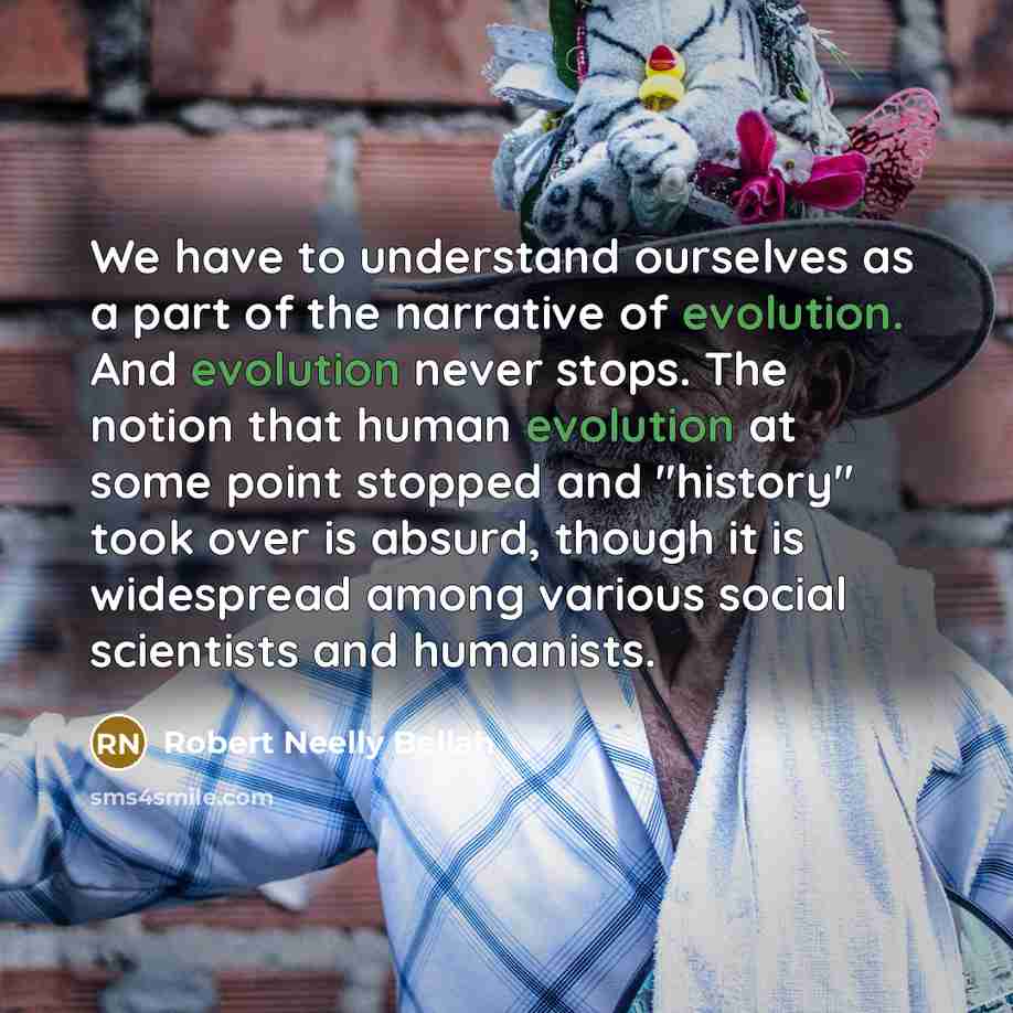 “We have to understand ourselves as a part of the…” quote by Robert Neelly Bellah