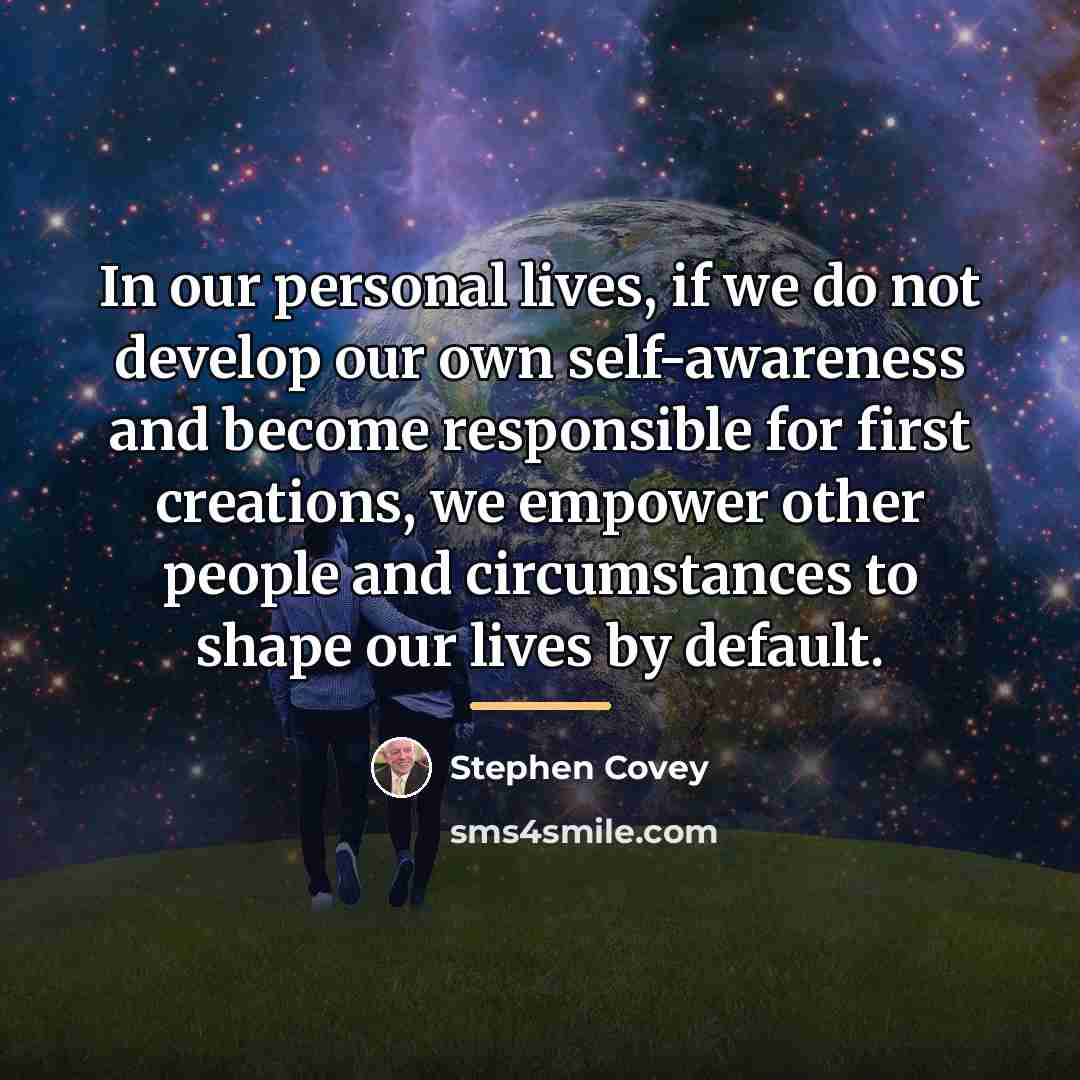 “In our personal lives, if we do not develop our…” quote by Stephen Covey
