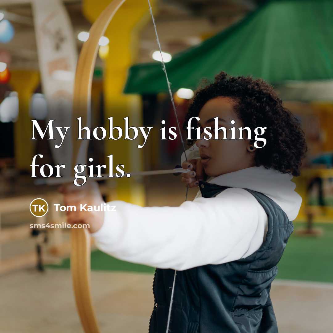 “My hobby is fishing for girls.” quote by Tom Kaulitz