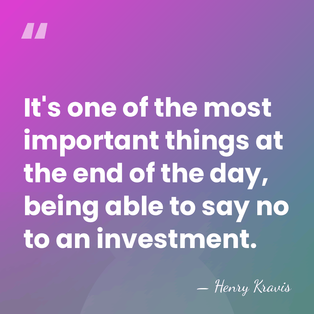 It's one of the most important things at the end of the&hellip; - Henry Kravis