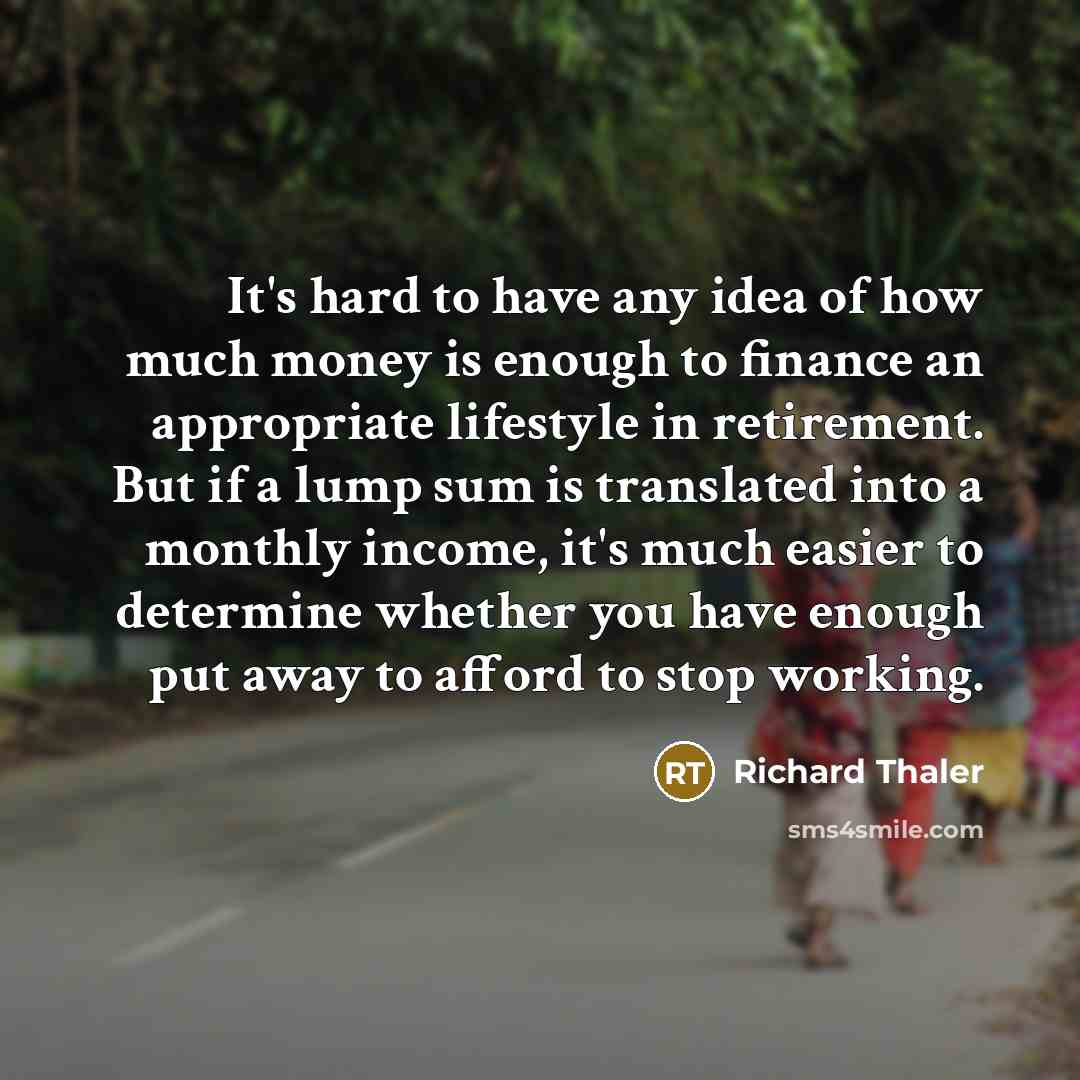 “It's hard to have any idea of how much money…” quote by Richard Thaler