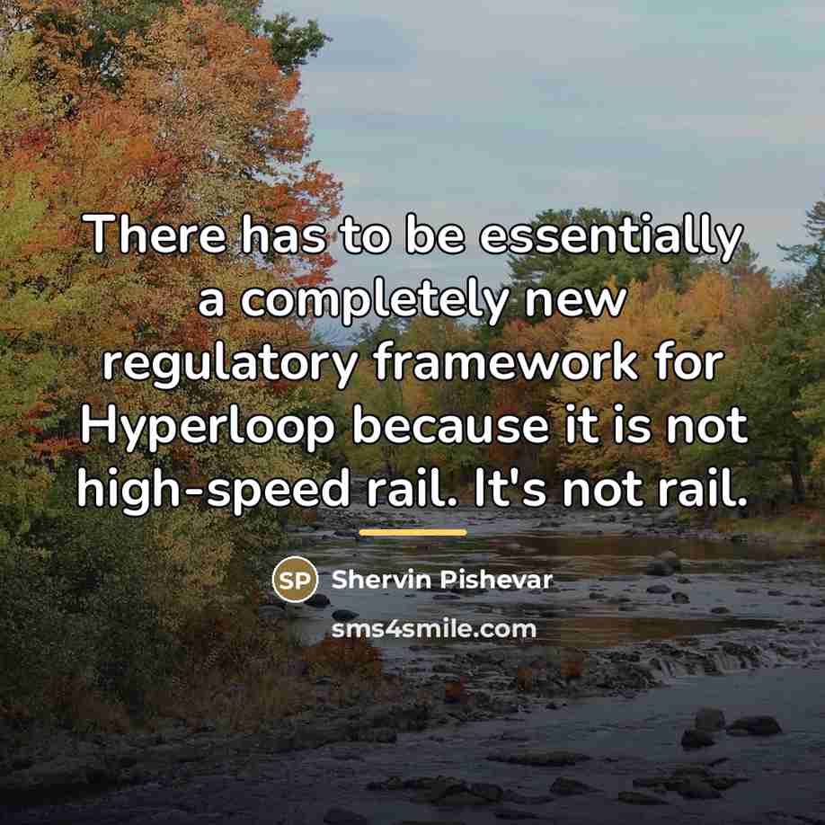 “There has to be essentially a completely new regulatory framework…” quote by Shervin Pishevar