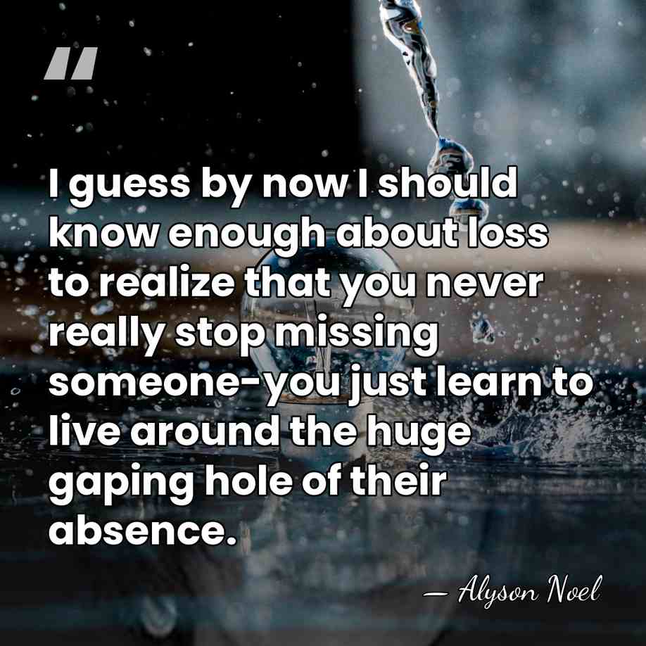 I guess by now I should know enough about loss to realize&hellip; - Alyson Noel