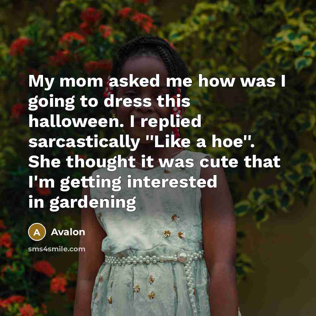 “My mom asked me how was I going to dress…” quote by Avalon
