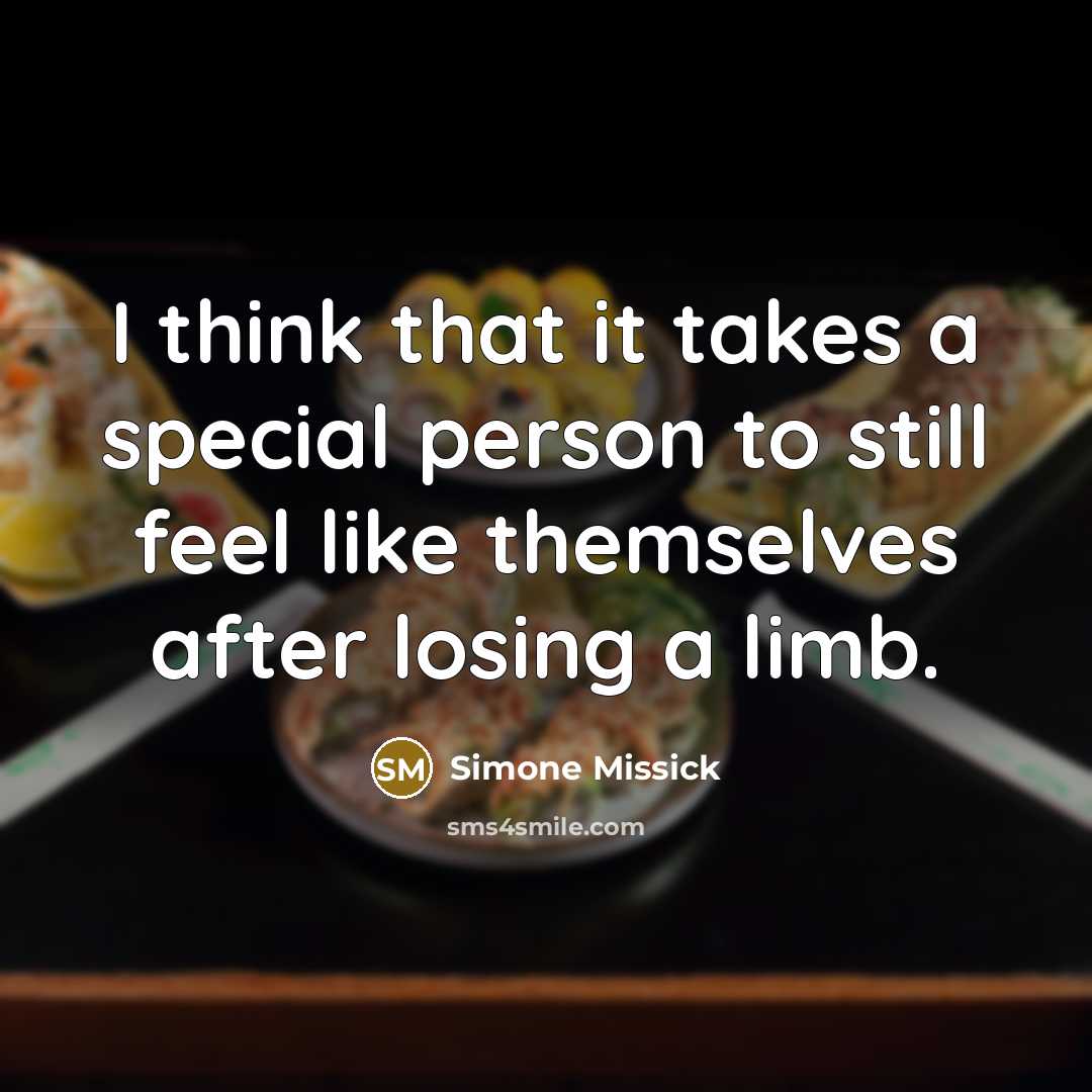 “I think that it takes a special person to still…” quote by Simone Missick