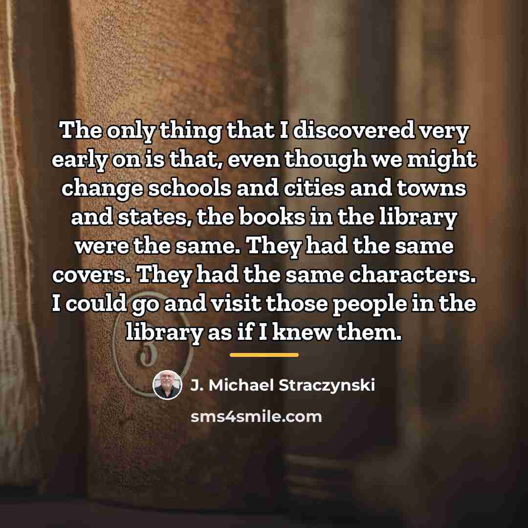 “The only thing that I discovered very early on is…” quote by J. Michael Straczynski