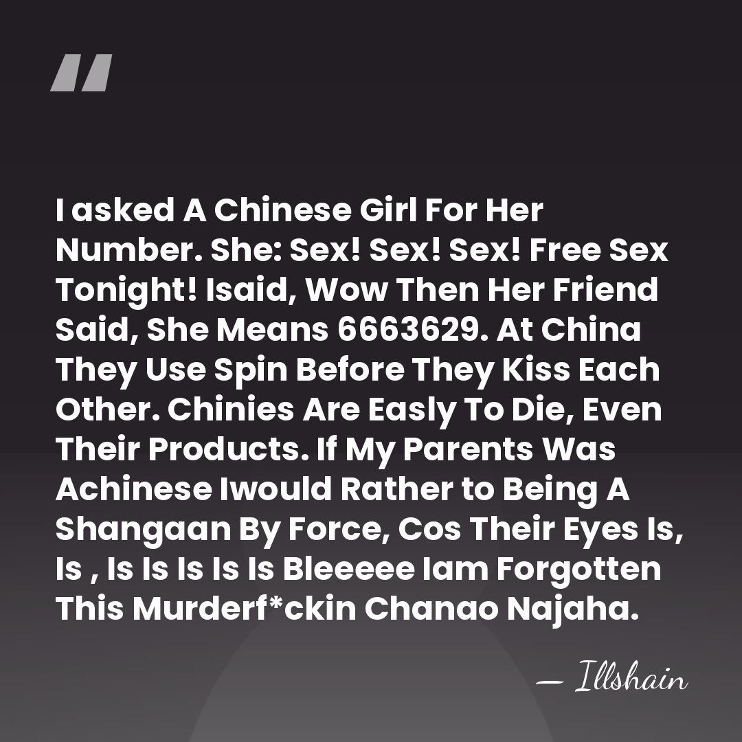 I asked A Chinese Girl For Her Number. She: Sex! Sex! Sex!&hellip; - Illshain