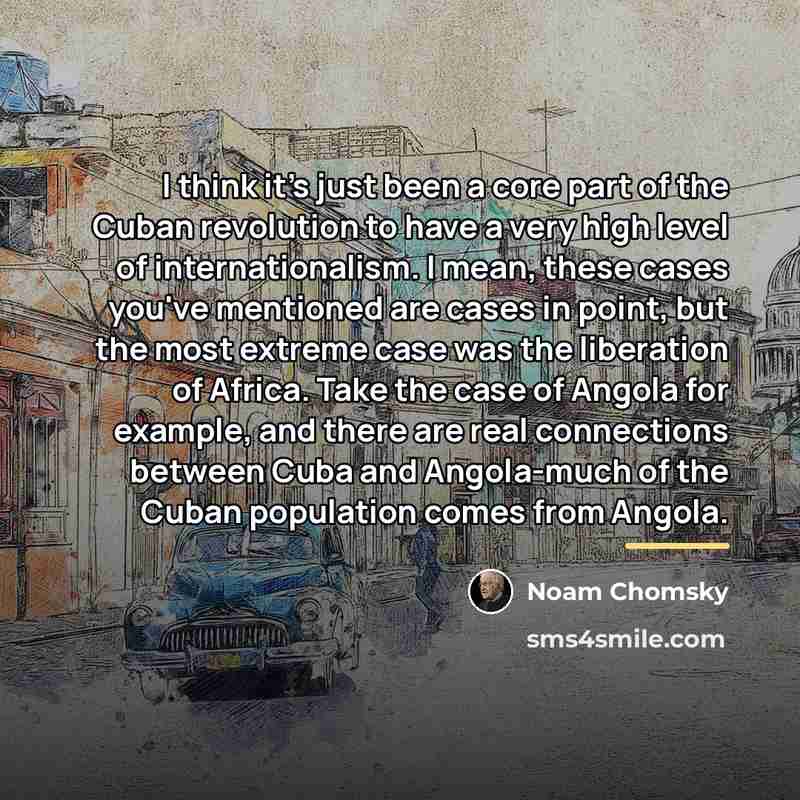 “I think it's just been a core part of the…” quote by Noam Chomsky