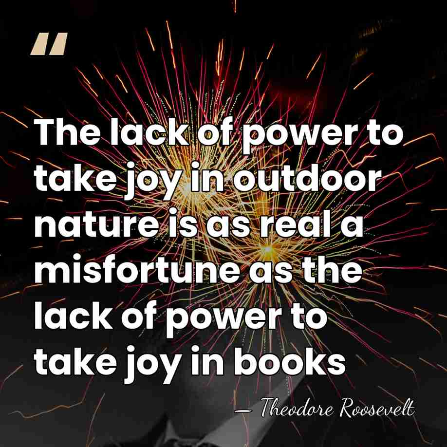 The lack of power to take joy in outdoor nature is as&hellip; - Theodore Roosevelt