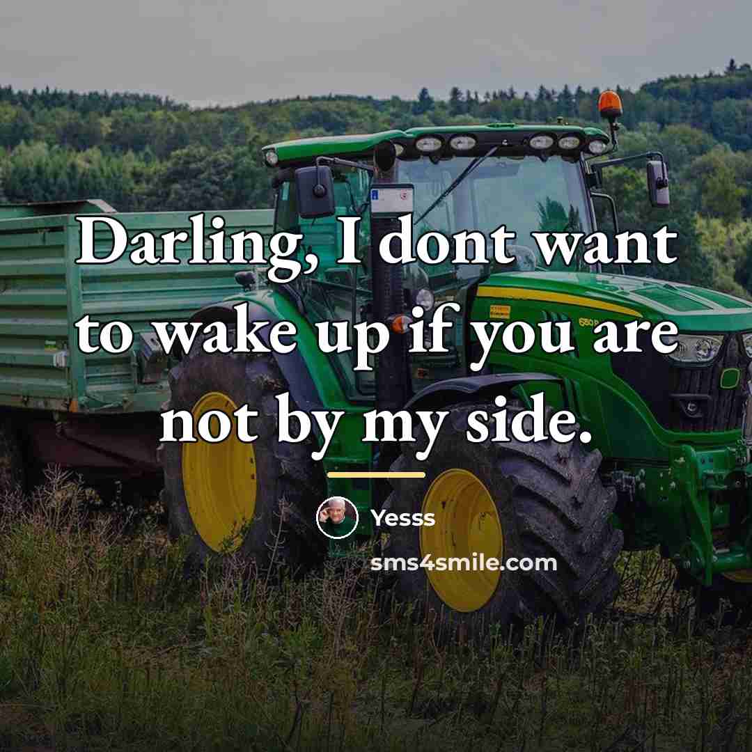 “Darling, I dont want to wake up if you are…” quote by Yesss