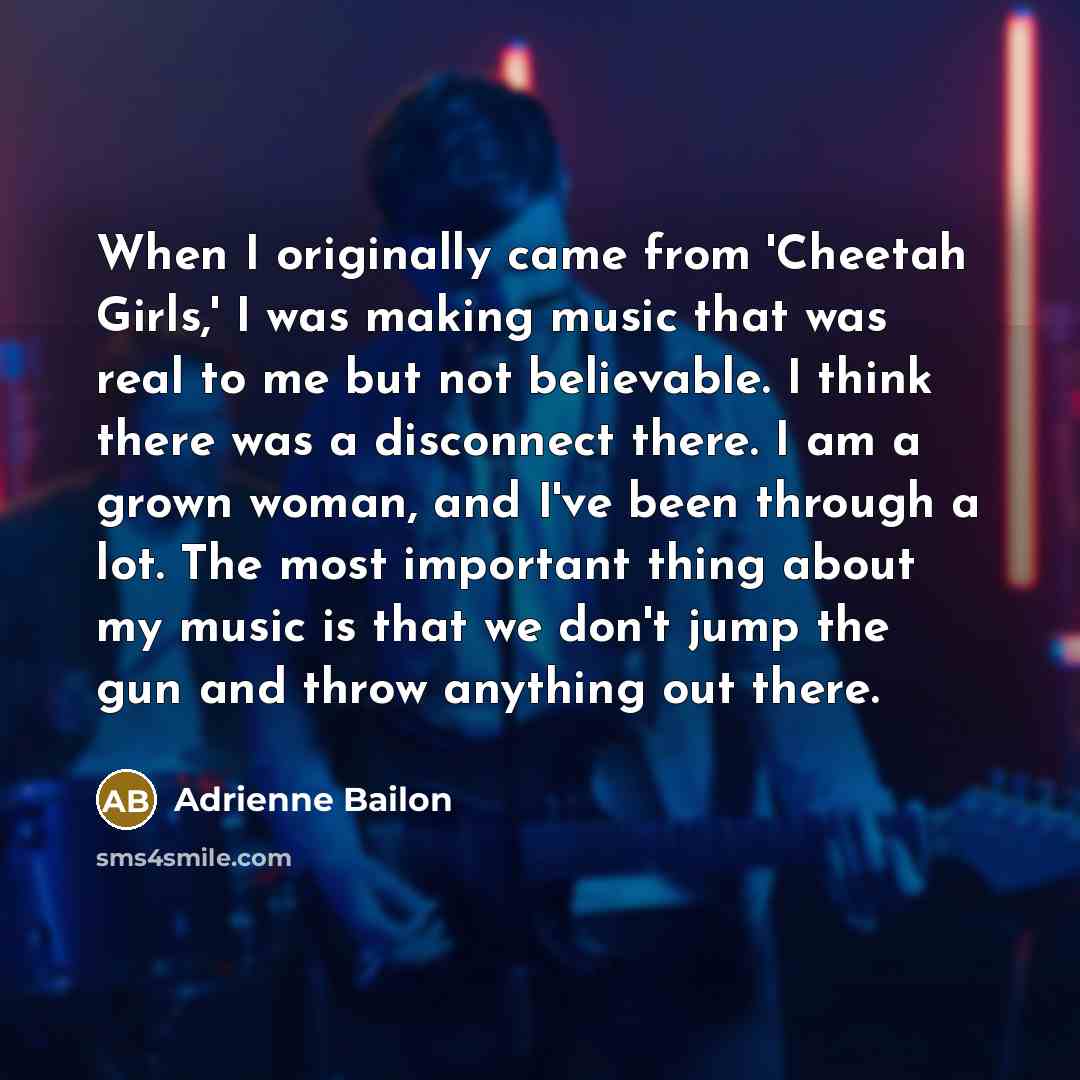 “When I originally came from 'Cheetah Girls,' I was making…” quote by Adrienne Bailon