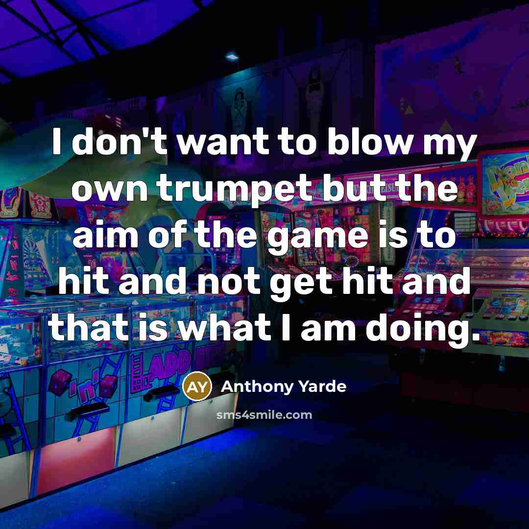 “I don't want to blow my own trumpet but the…” quote by Anthony Yarde