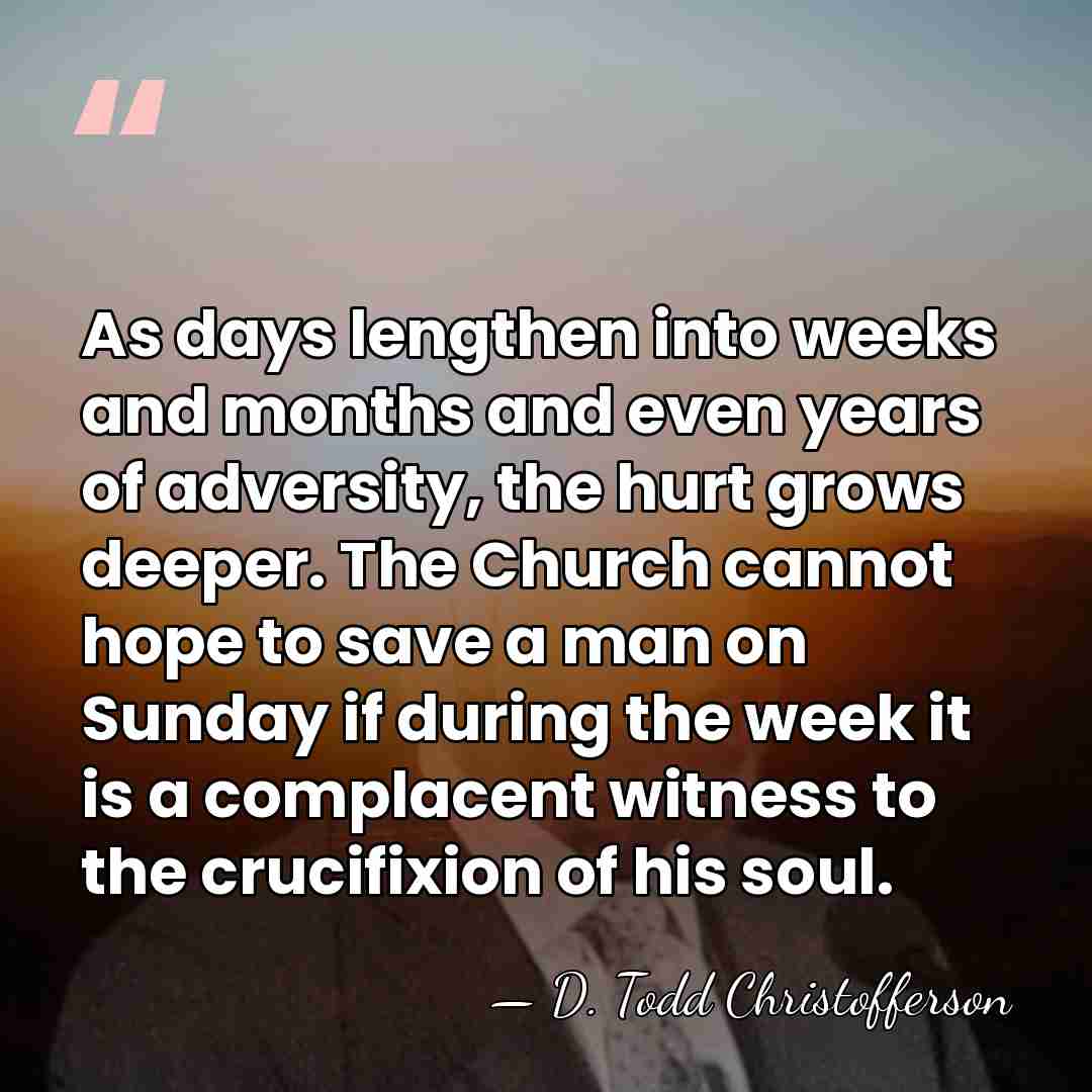 As days lengthen into weeks and months and even years of adversity,&hellip; - D. Todd Christofferson
