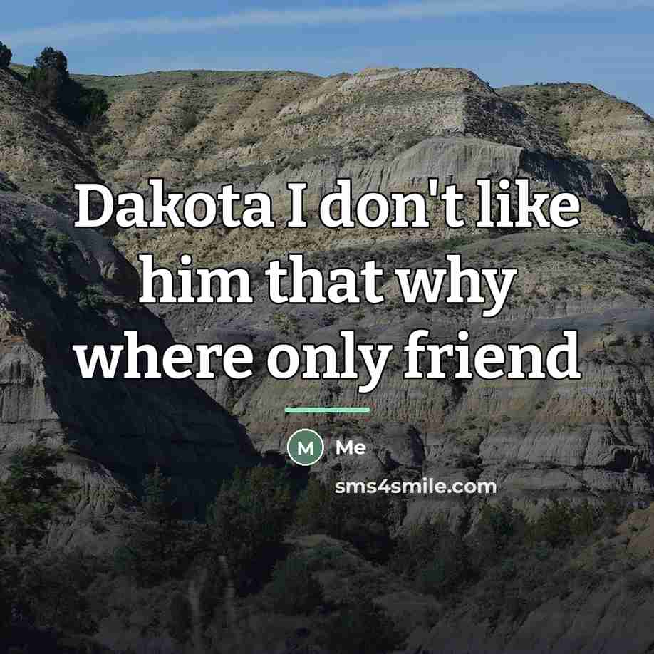 “Dakota I don't like him that why where only friend…” quote by Me