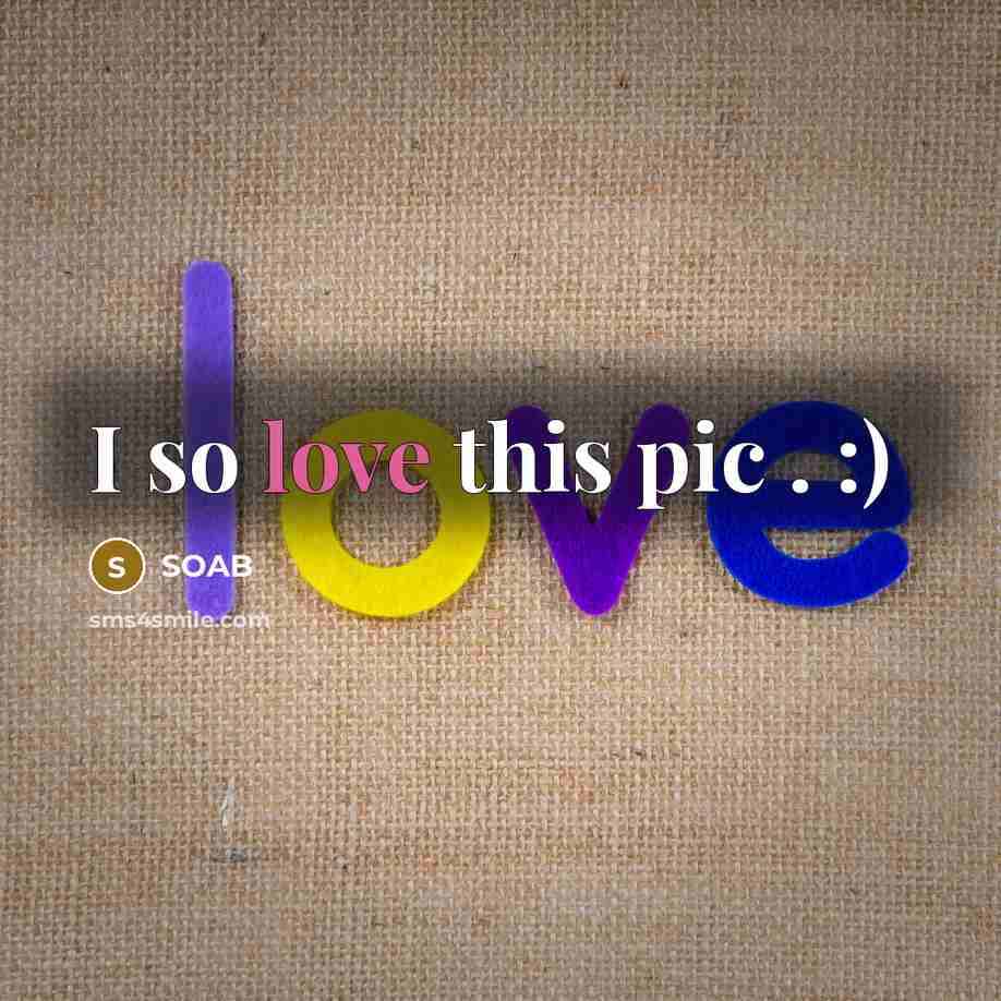 “I so love this pic . :)…” quote by SOAB