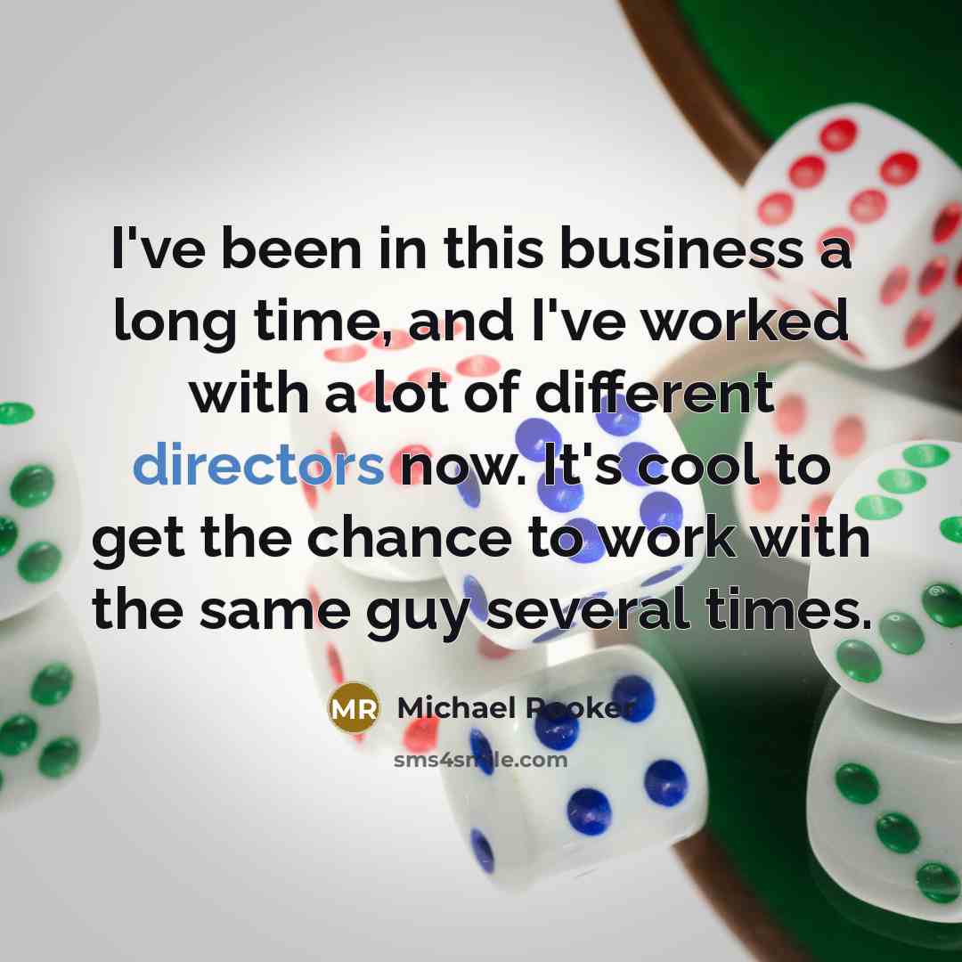 “I've been in this business a long time, and I've…” quote by Michael Rooker